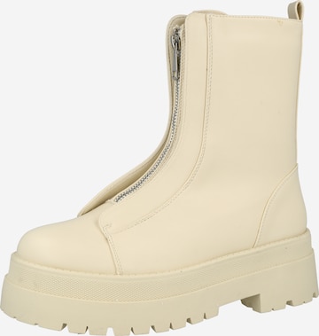 ABOUT YOU Boots 'Lorin' in Beige: voorkant
