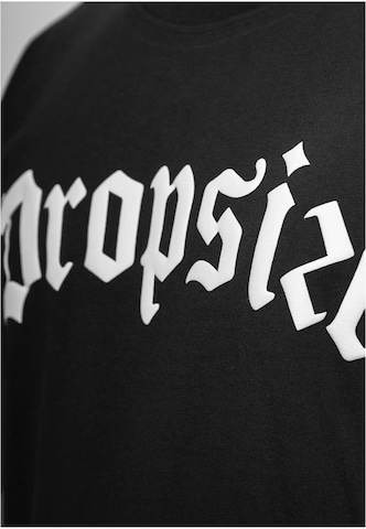 juoda Dropsize Marškinėliai