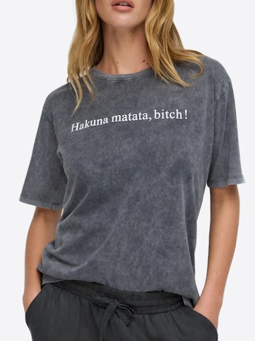 No Matter What Shirt in Grijs