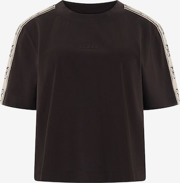 GUESS Performance Shirt 'BRITNEY' in Brown: front