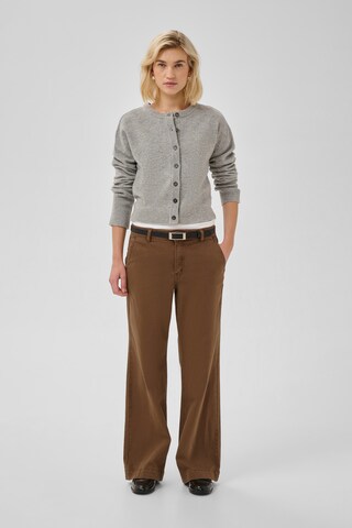 My Essential Wardrobe Wide leg Broek in Bruin