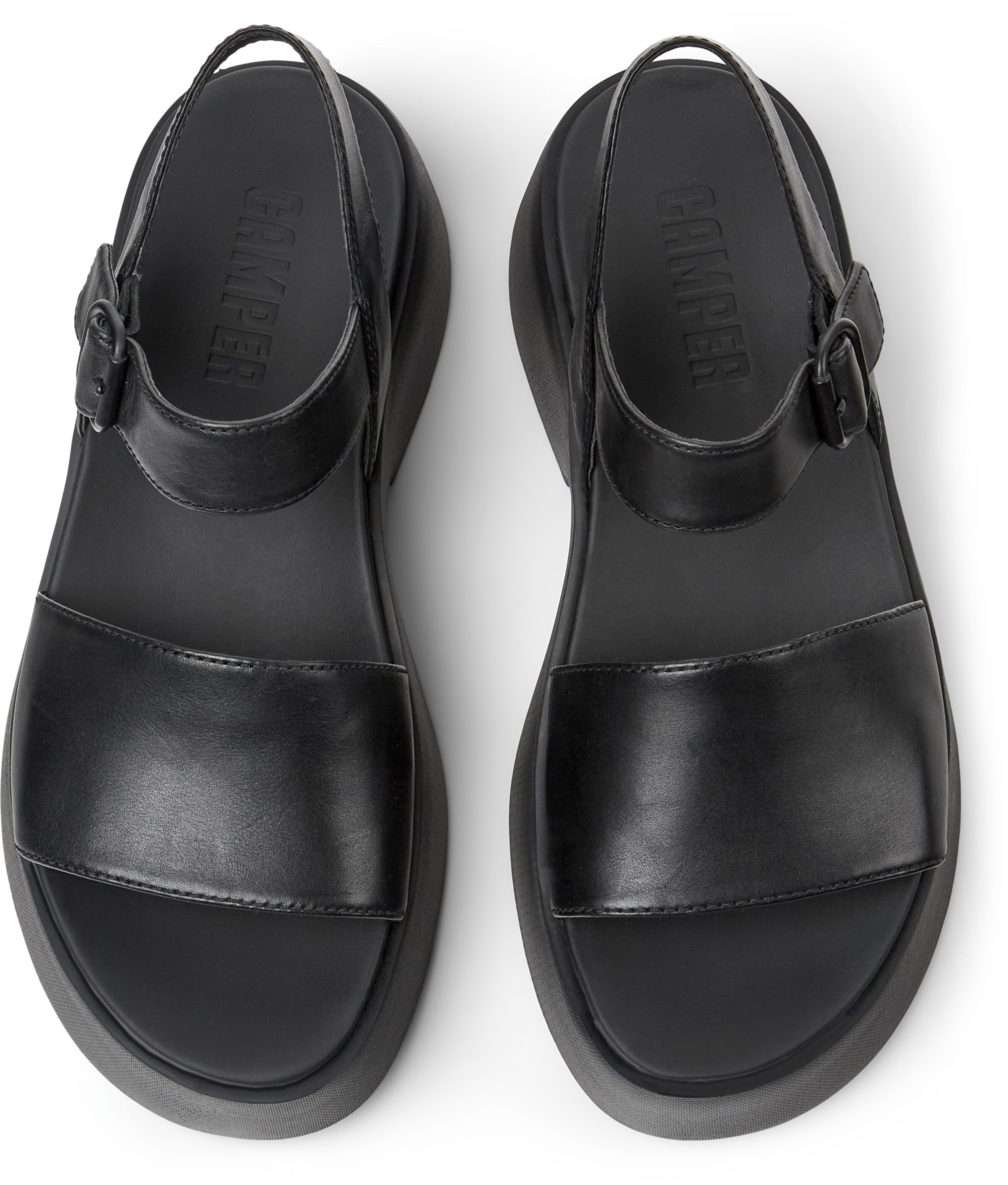 CAMPER Pántos szandál 'Tasha' - fekete