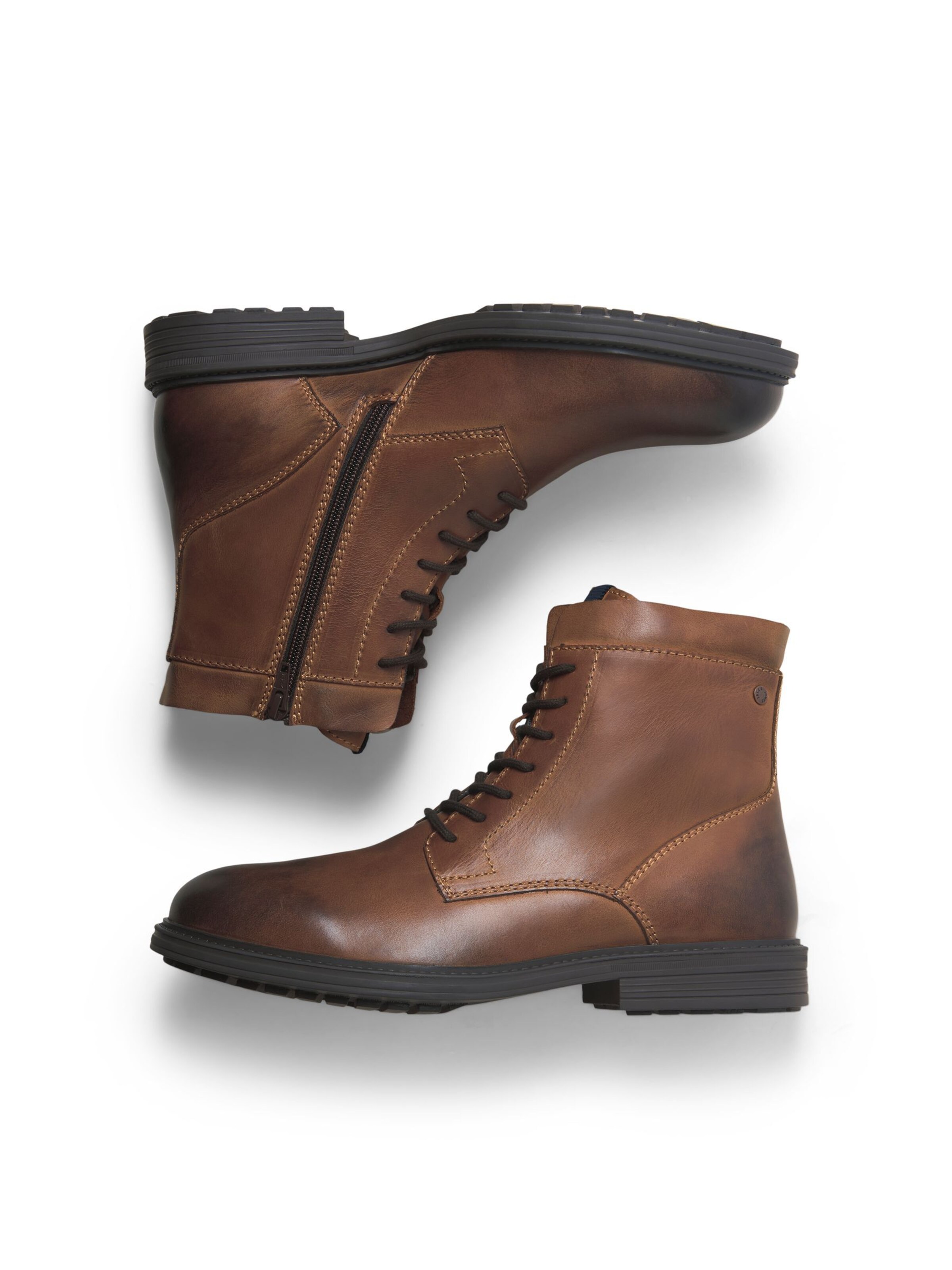 JACK & JONES Boots in Brown