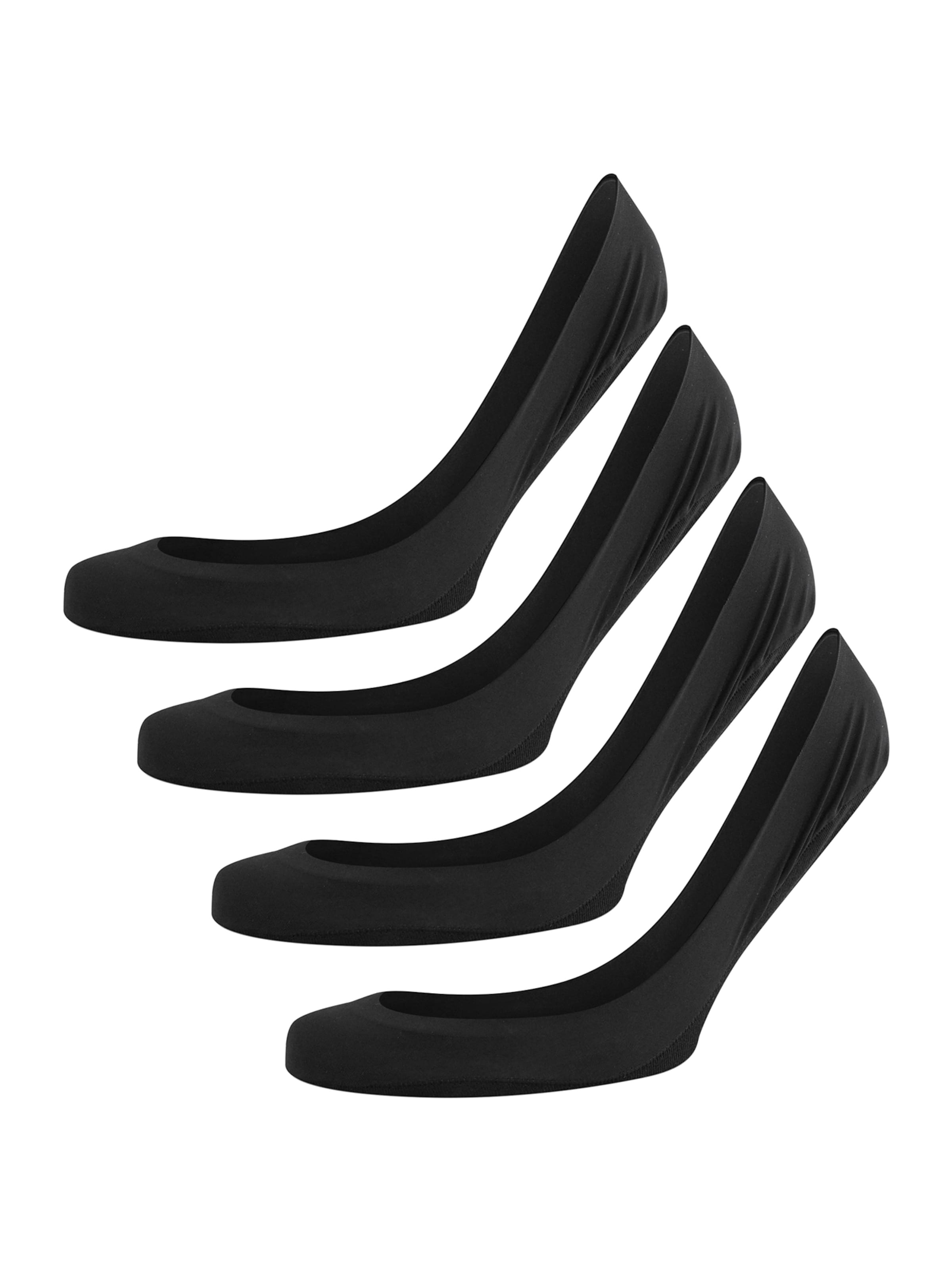 Nur Die Ankle socks in Black: front