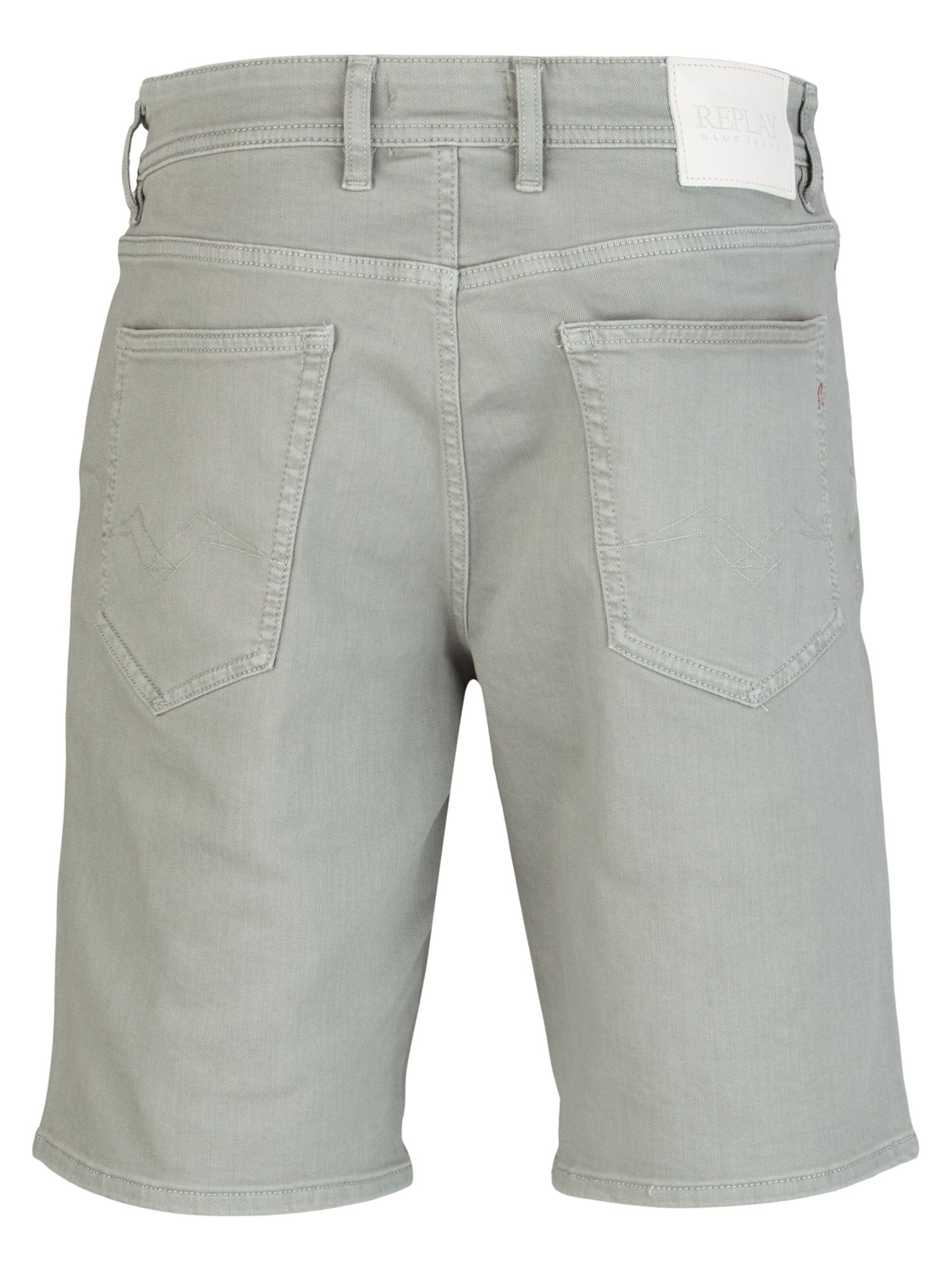 REPLAY Regular Shorts in Grau