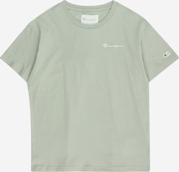 Champion Authentic Athletic Apparel Shirt in Groen: voorkant