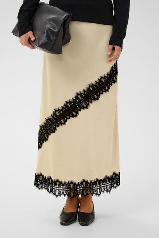 CULTURE - Falda 'Lai Seraphina' en beige: frente
