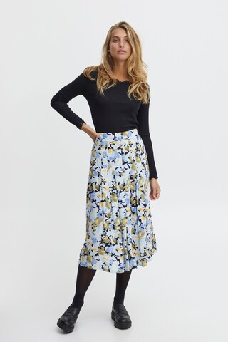 Fransa Skirt 'SOFTY' in Mixed colors