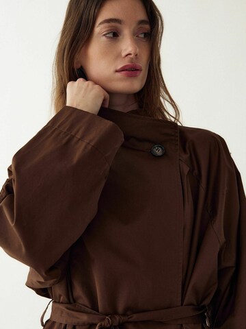 Noella Přechodný kabát ' N-Makenzie Coat ' – hnědá