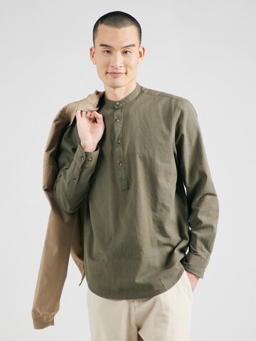 JACK & JONES - Ajuste confortable Camisa 'JJESummer' en verde: frente