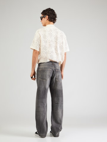 WEEKDAY Lużny krój Jeansy 'Meteor' w kolorze czarny