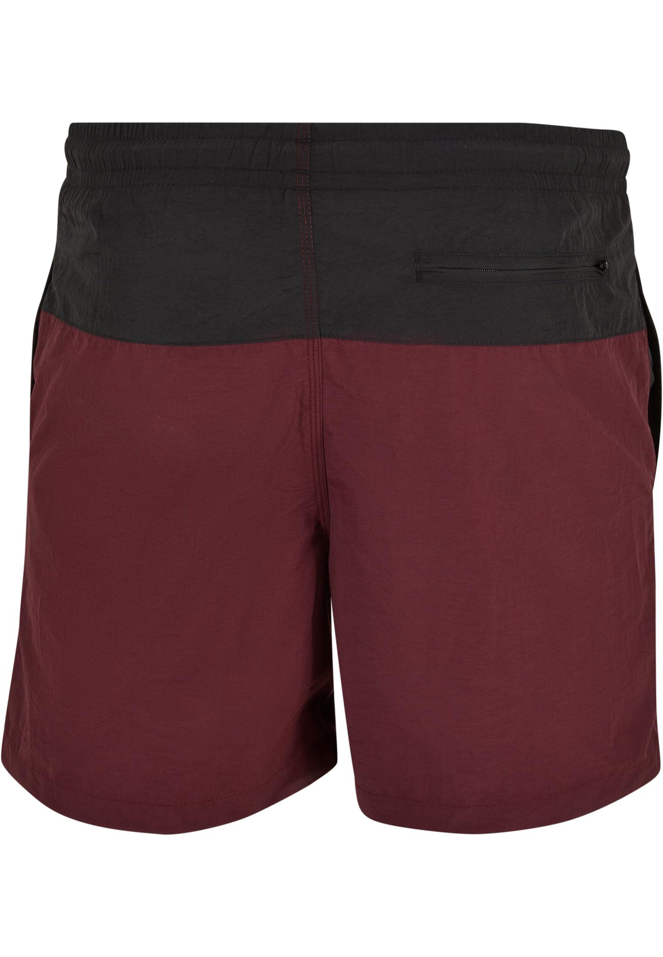 Urban Classics Plavecké šortky – černá