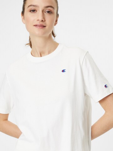 Champion Reverse Weave T-Shirt in Weiß