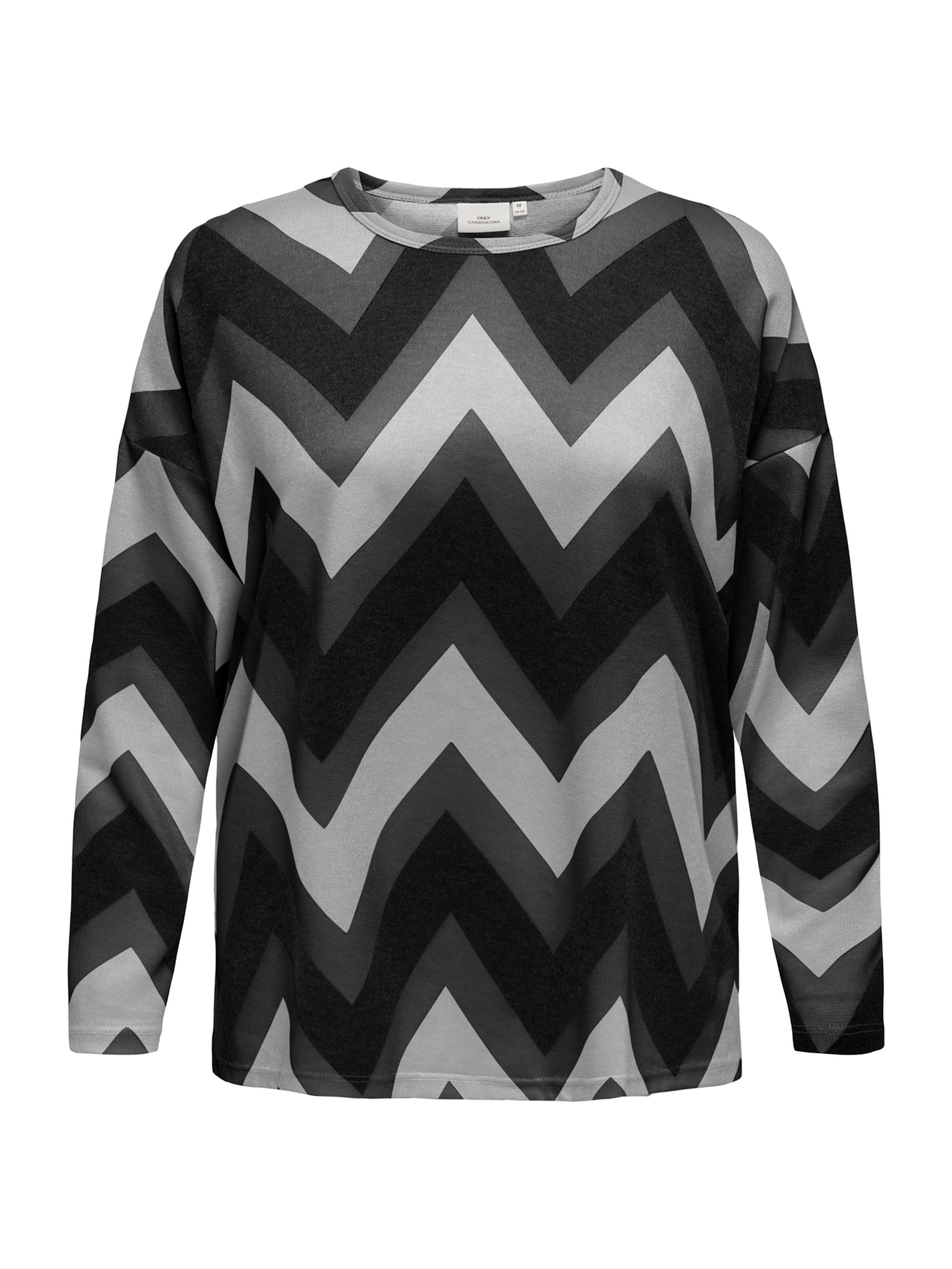 ONLY Carmakoma - Camiseta 'CARKAYA' en negro: frente