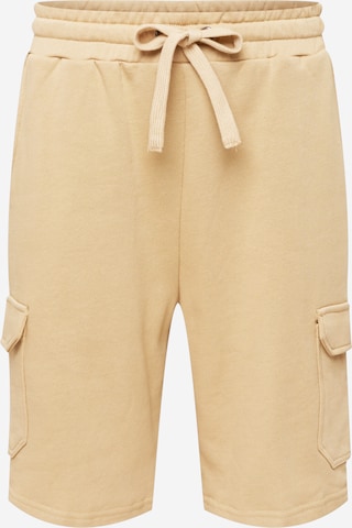 Regular Pantalon cargo Urban Classics en beige : devant