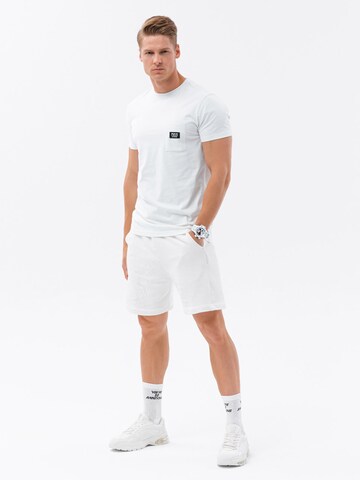 Ombre Shirt 'S1735' in Wit