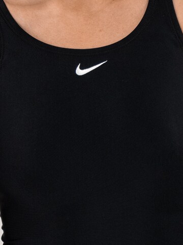 Nike Swim Bustier Urheilu-uimapuku 'Fastback' värissä musta
