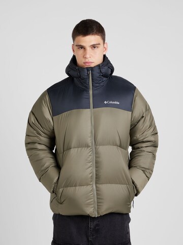 COLUMBIA Outdoorjacke 'Puffect II' in Grün: Vorderseite