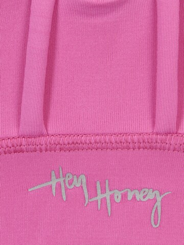 Hey Honey Bustier Sport bh 'Criss' in Roze