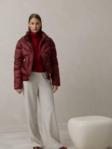 MANISA Between-Season Jacket 'Steppjacke' in Red