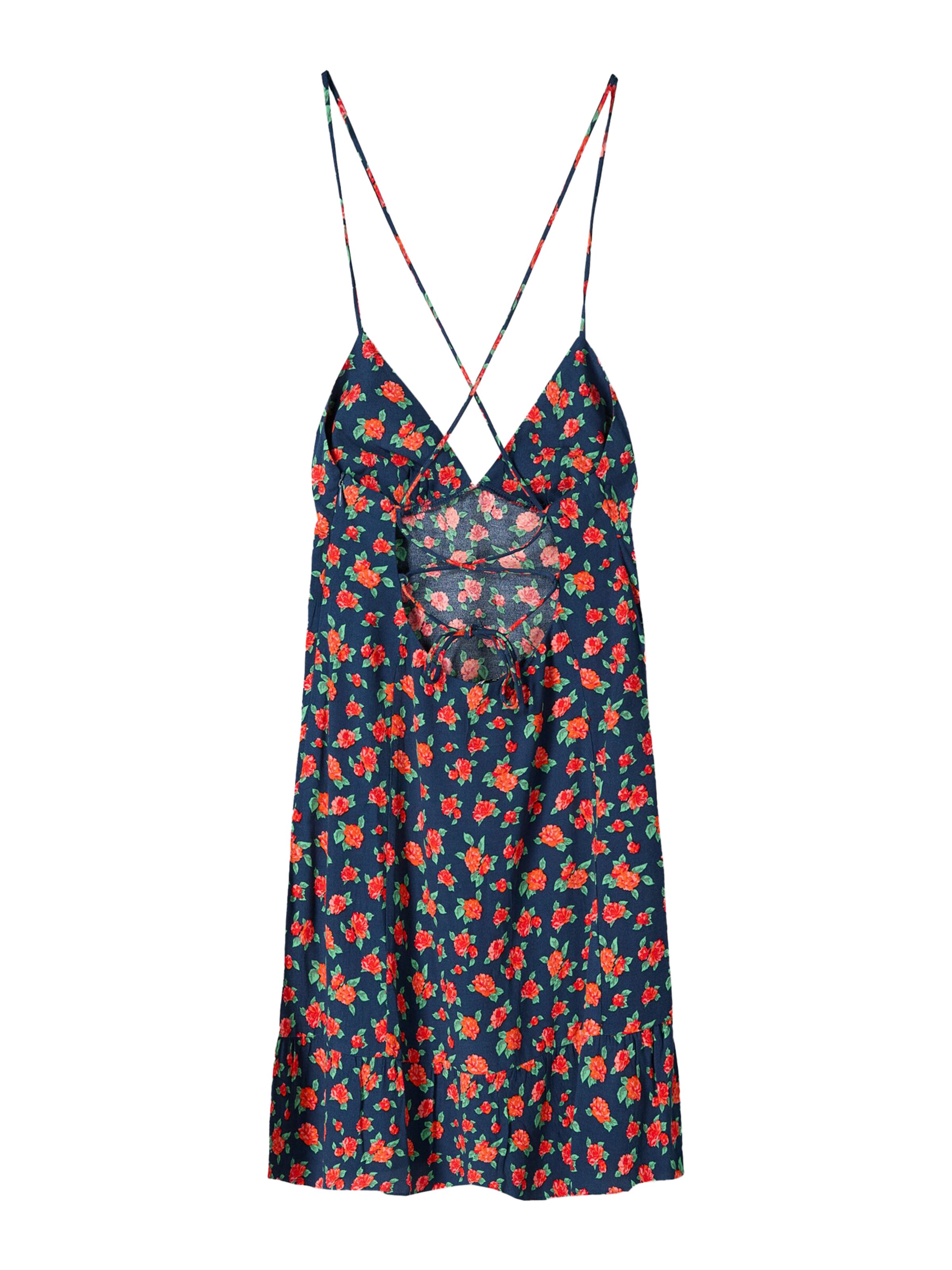 Bershka Letnia sukienka w kolorze niebieski