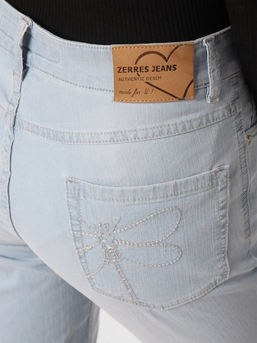 ZERRES Slim fit Jeans ' Cora ' in Blue