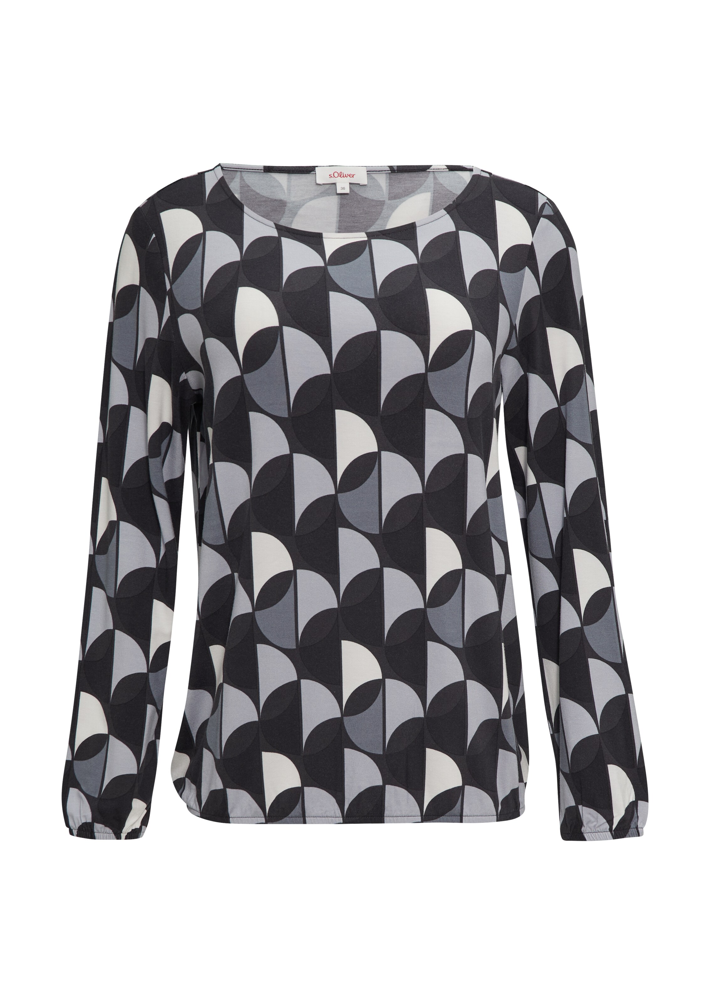 s.Oliver Shirt in Grau: Vorderseite