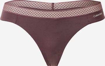 Calvin Klein Underwear - Tanga en lila: frente