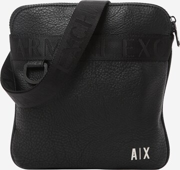 Sac à bandoulière ARMANI EXCHANGE en noir : devant