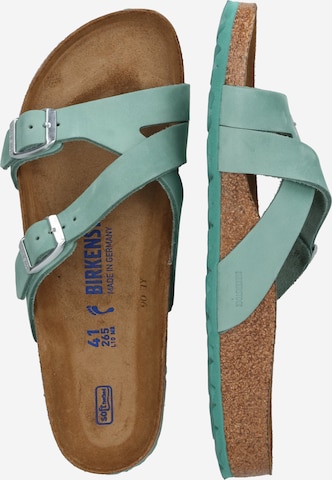 Saboți 'Yao Balance II' de la BIRKENSTOCK pe verde