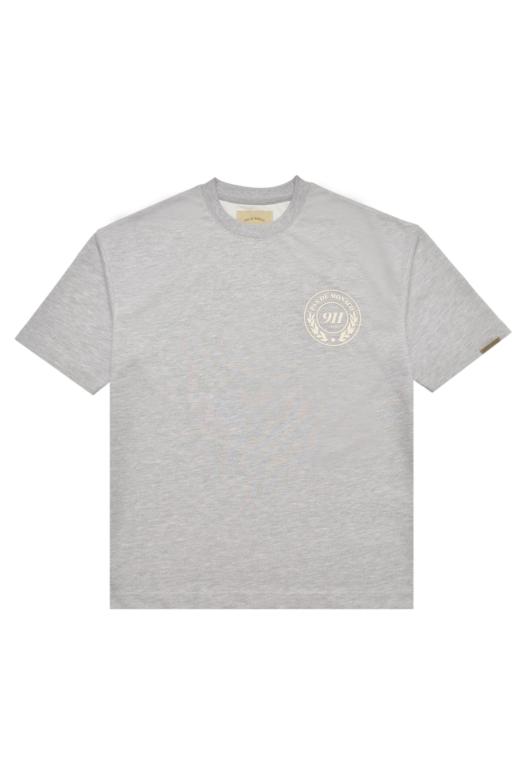 Pas De Monaco T-Shirt 'Icon 911' in Grau: Vorderseite