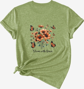T-shirt GORHEY en vert : devant