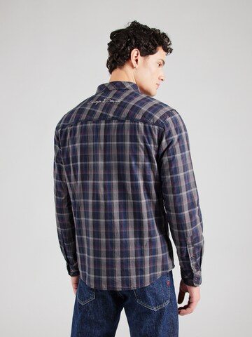 CAMP DAVID Regular Fit Hemd in Schwarz