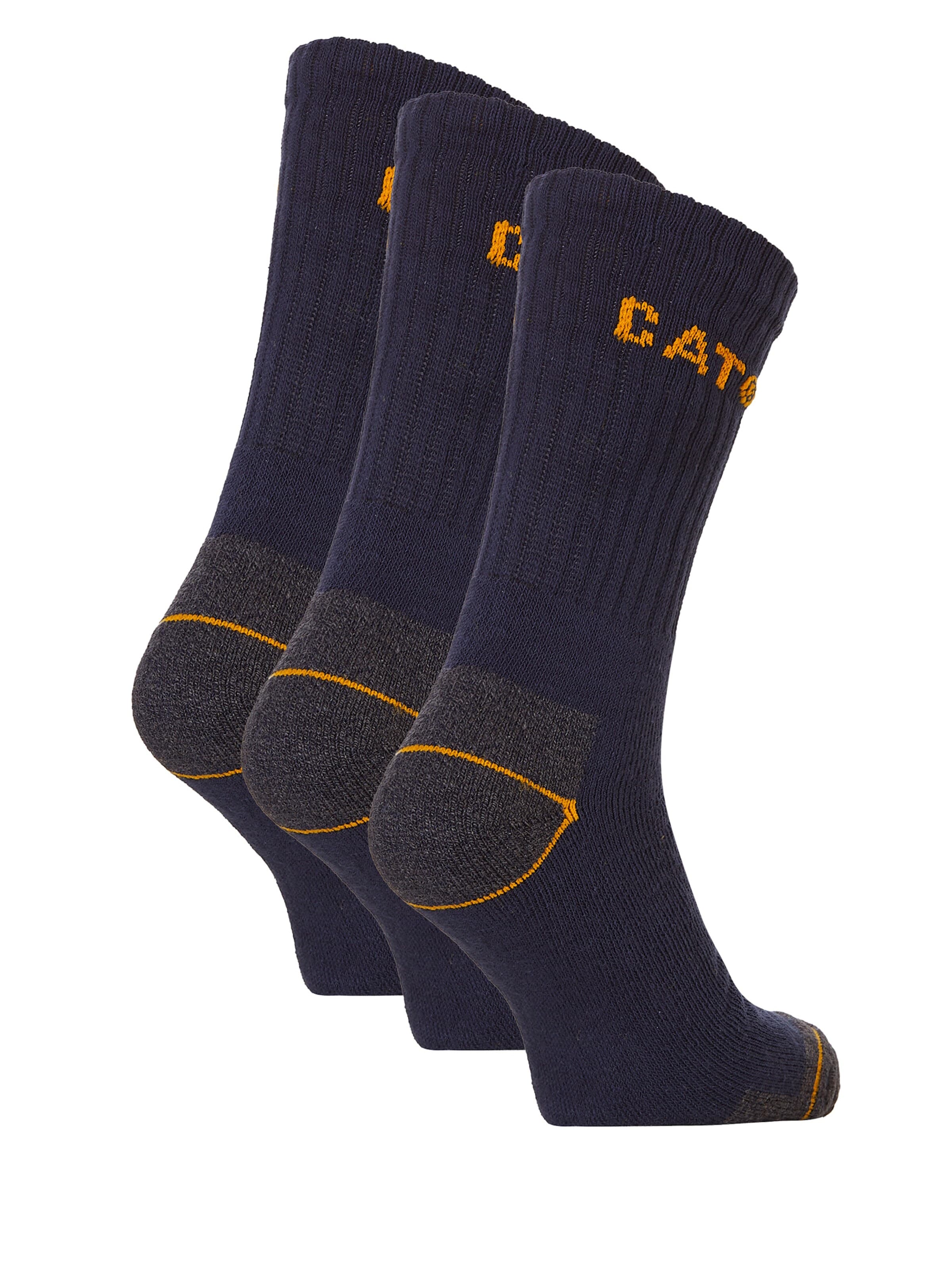 CATERPILLAR Sokken 'CAT Werksokken Navy Blauw - 15 paar' in Blauw