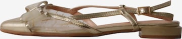 Super Mode Pumps 'Pumps mit Riemchen von R and BE' in Goud: voorkant