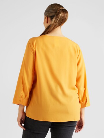 Persona by Marina Rinaldi - Blusa 'BADIA' em laranja