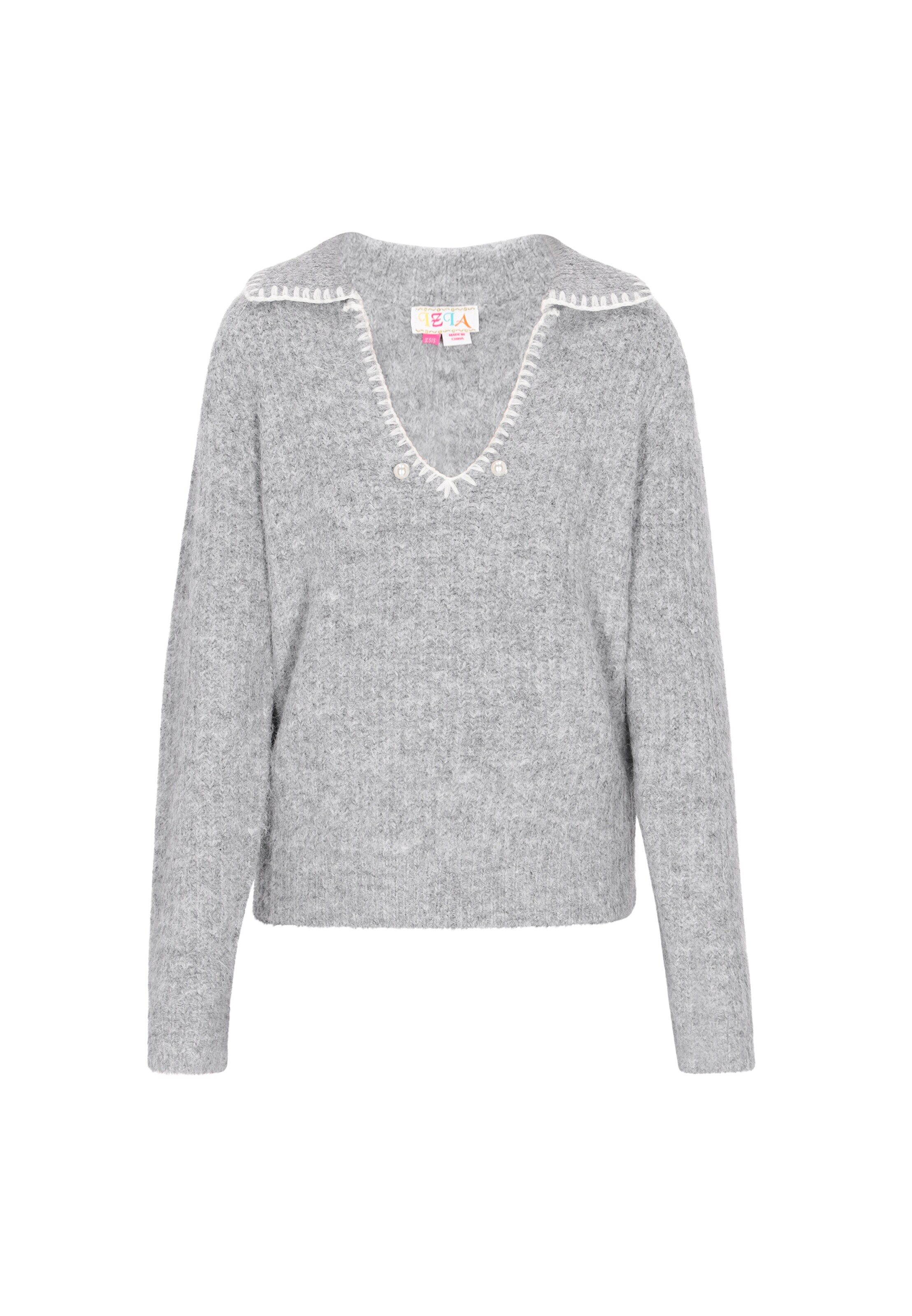 pelēks IZIA Džemperis: no priekšpuses