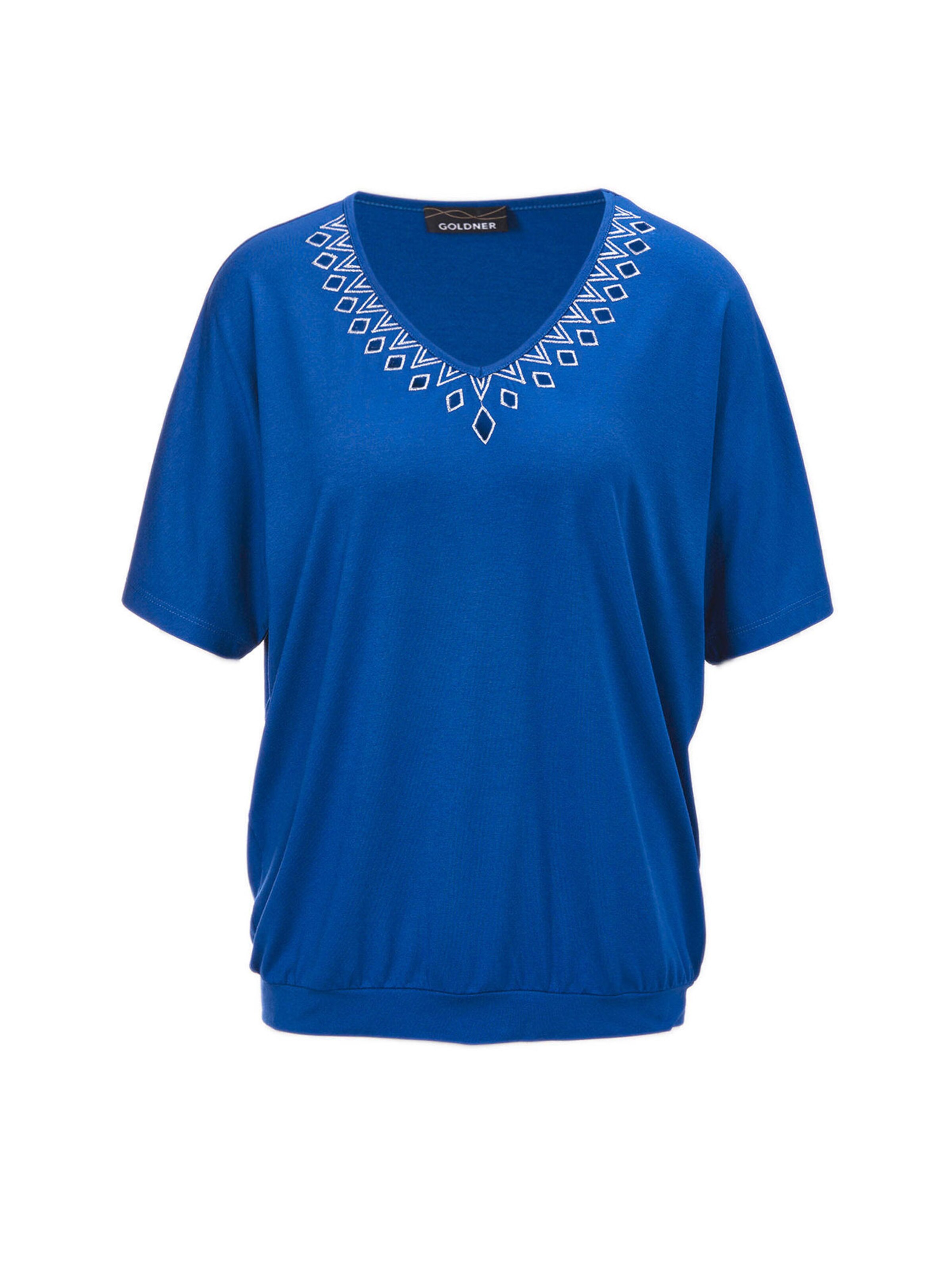 Goldner Shirt in Blue: front