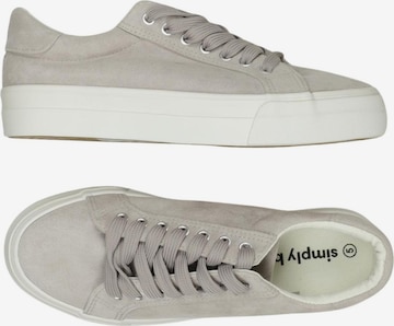 Simply Be Sneaker 38 in Grau: Vorderseite