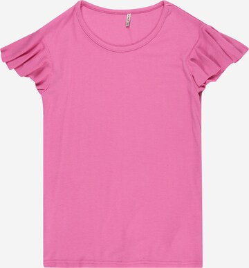 KIDS ONLY T-Shirt 'BELIA' in Pink: predná strana