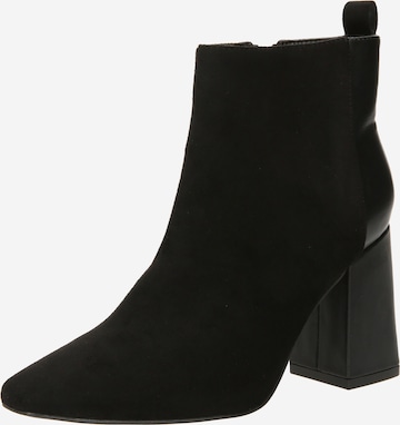 Dorothy Perkins - Botas pelo tornozelo 'Axel Chisel' em preto: frente