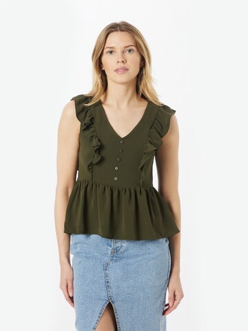 Tricou 'Clara' de la ABOUT YOU pe verde: față