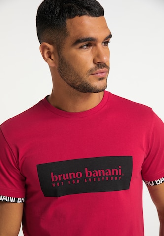 BRUNO BANANI T-Shirt 'Cooper' in Rot