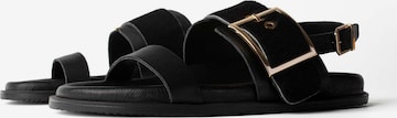 L37 HANDMADE SHOES - Zapatillas 'WILD AT GOLDEN HOUR' en negro: frente