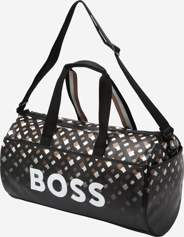 BOSS Black Weekend bag 'Berrettini' in Black: front