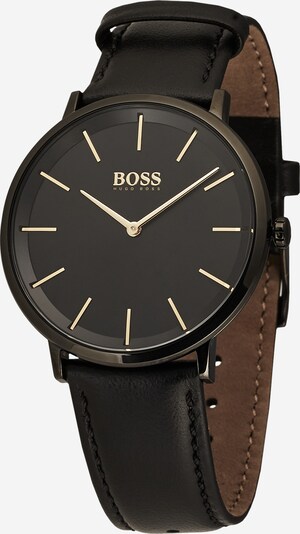 BOSS Casual Analogt ur 'Skyliner' i guld / sort / sølv, Produktvisning