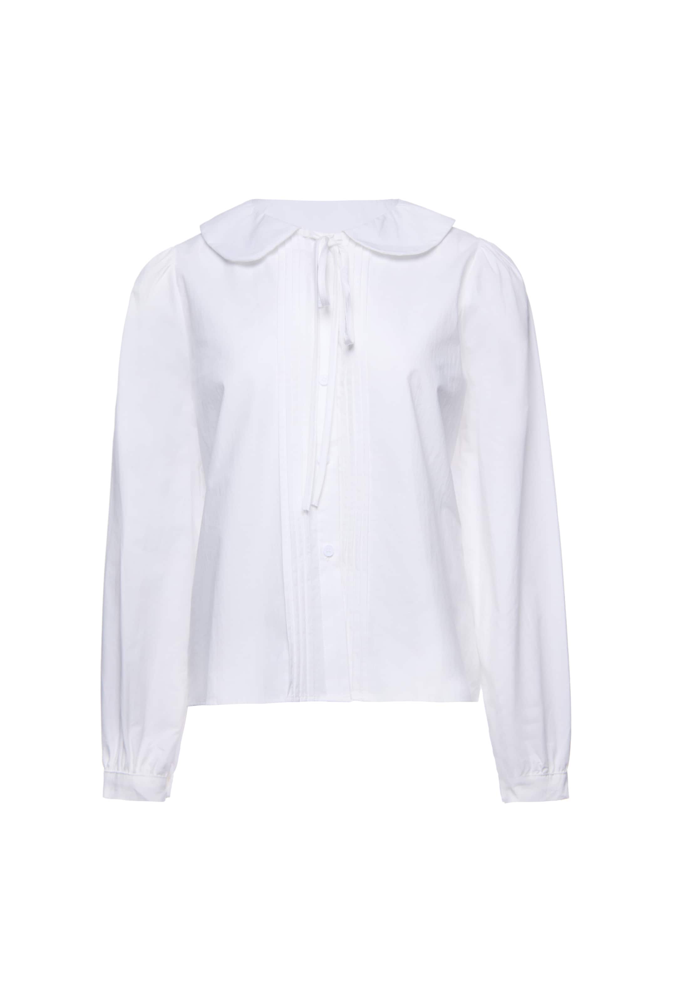 Usha Chemisier en S en blanc, Vue avec produit