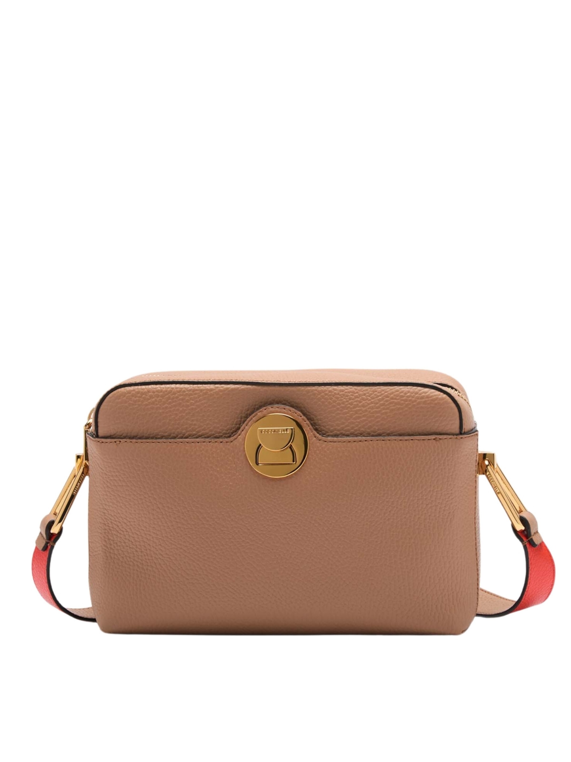 Coccinelle - Bolso de hombro 'COCCINELLE LIYA' en marrón: frente