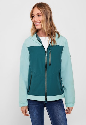 CECIL Performance Jacket in Blue: front