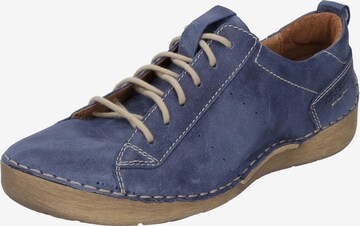 JOSEF SEIBEL Lace-Up Shoes 'Fergey 56' in Blue: front